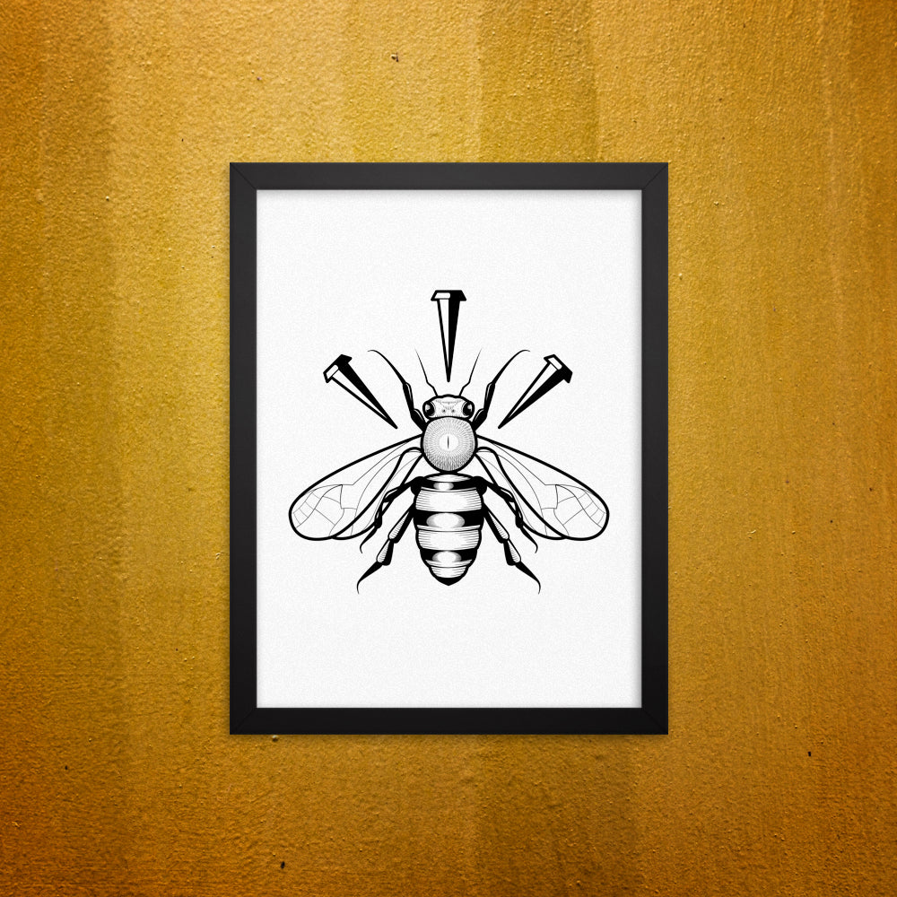 Nailbee Framed Wall Picture